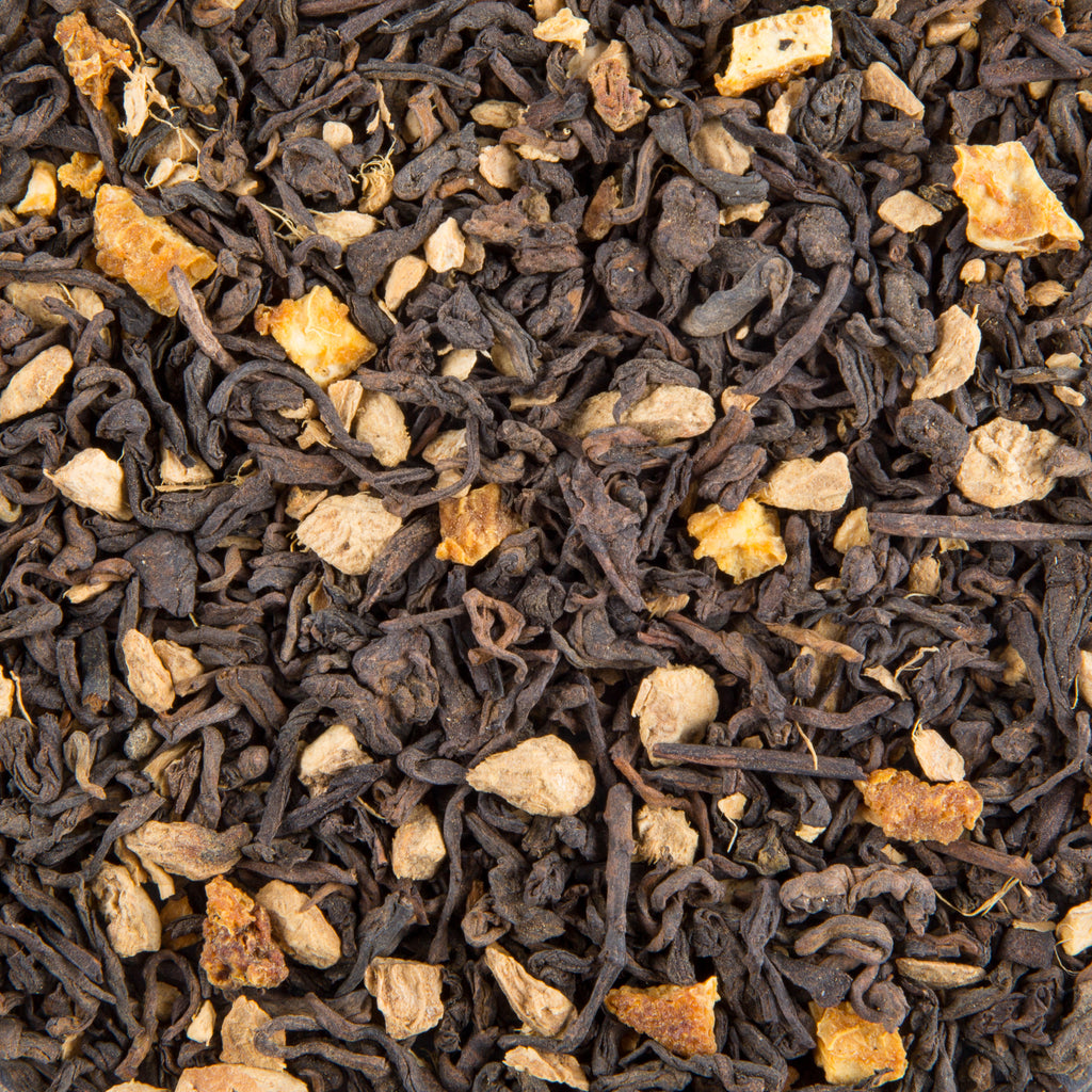 Wholesale Bulk Loose Leaf Tea Supplier | Ginger Pu'er Tea Ginger Root