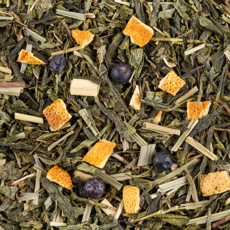 Wholesale Bulk Loose-Leaf Tea Supplier Juniper Mint Sencha Green Tea